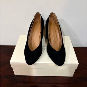 Sezane Alice Suede Pumps 2.75” Heel Size 40FR/ 9US